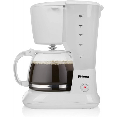 Cafetière Tristar 1.25 Litres Blanc