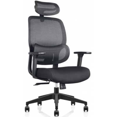 Chaise de bureau CENTAURE noir