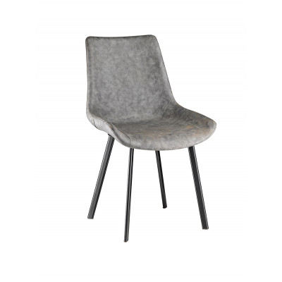 Chaise de salle à manger MODENA pu gris