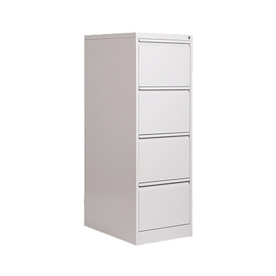 Classeur 4 tiroirs métallique coloris gris clair CL-4T