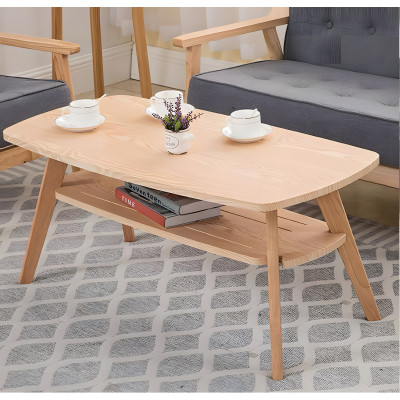 Table basse SONIA décor hêtre