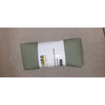 Drap housse Percale 160x200cm vert