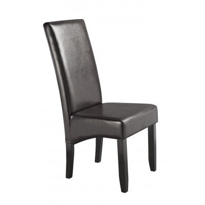 Chaise MASSY PU noir