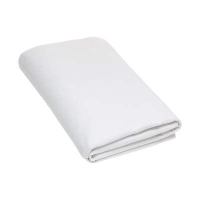 Drap plat 270x300 blanc 100% COTON