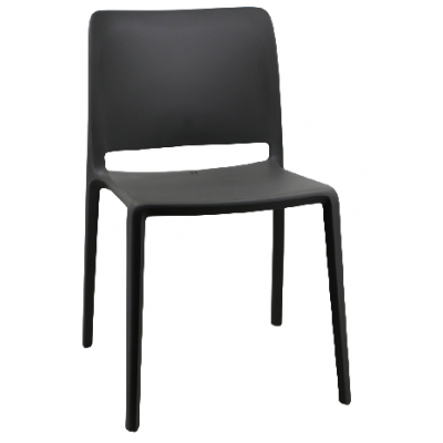 Chaise ELISA noire