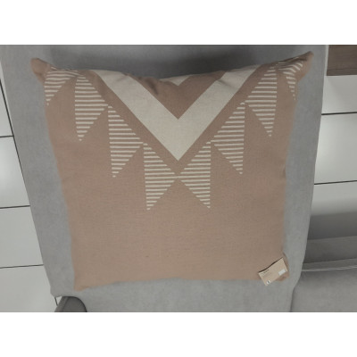 Coussin Cuir expédition 60x60
