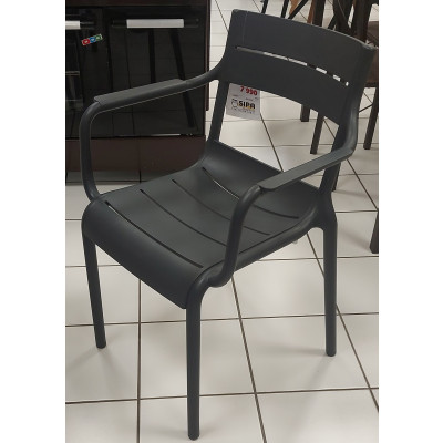 Fauteuil FERDINAND anthracite