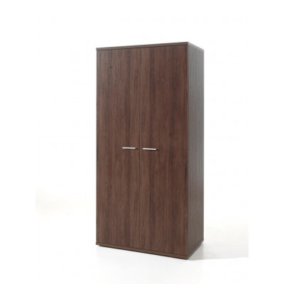 Armoire 2 portes HELGA noyer