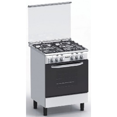 Cuisinière 60x60 4 feux gaz MAGIC POINT GS60+ blanche