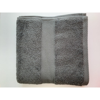 Drap de bain 50x100 GRIS ANTHRACITE