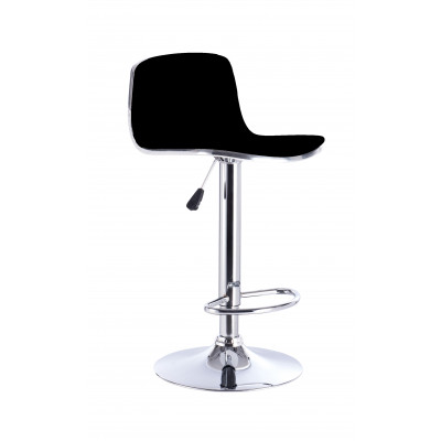 Tabouret de bar JULIA noir - Lot de 2