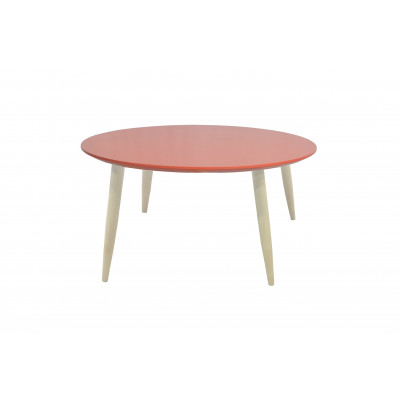 Table basse ronde MANON corail