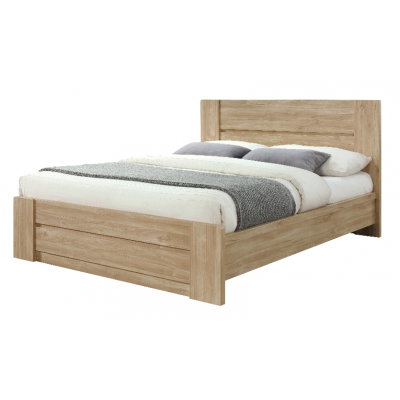 Lit  140 NAPOLI chêne ivoire