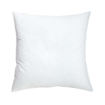 Taie oreiller 63x63cm blanc 100 % COTON 57 fils