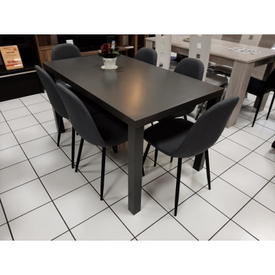 Table PRIMO gris - L 140 cm