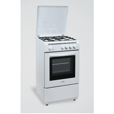 Cuisinière 50x50 4 feux tout gaz noir