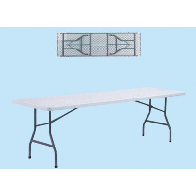 Table rectangulaire TT240 HDPE blanc