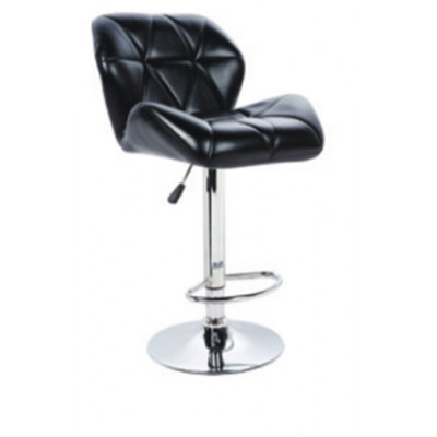 Tabouret de bar SHARK noir - lot de 2