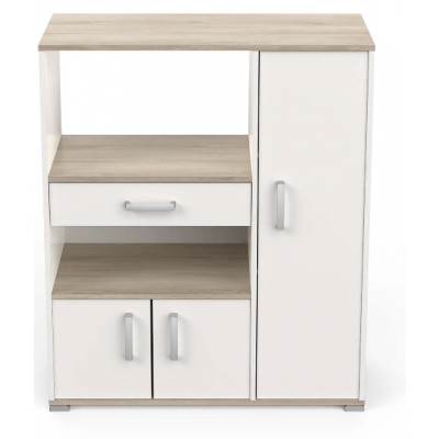 Rangement Thyme 3 portes 1 tiroir 2 niches
