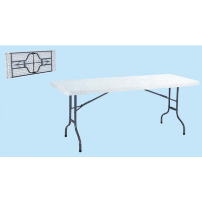 Table TT180 HDPE blanc