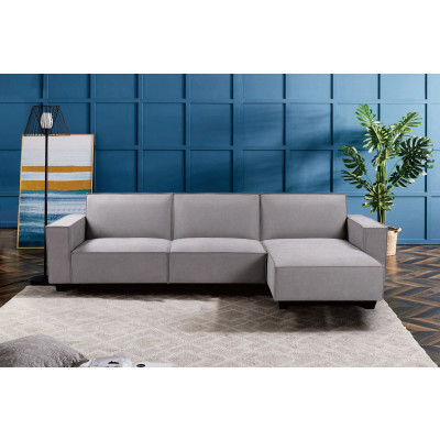 CAnapé SQUARE convertible gris